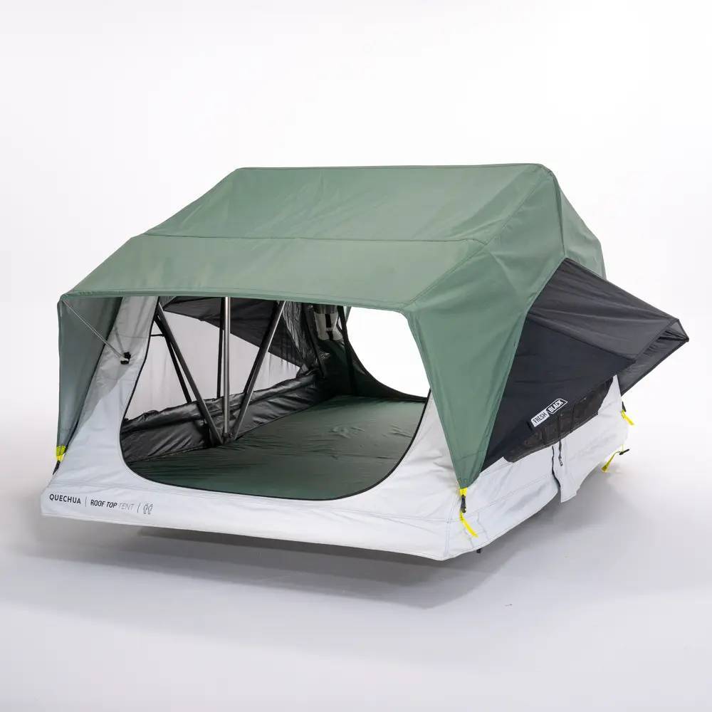 Décathlon sort enfin une tente de toit adaptable à tous les véhicules