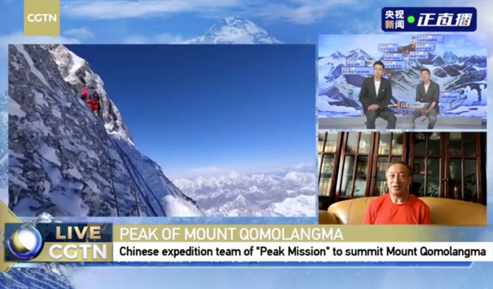 Everest : installation de la plus haute station météo du monde