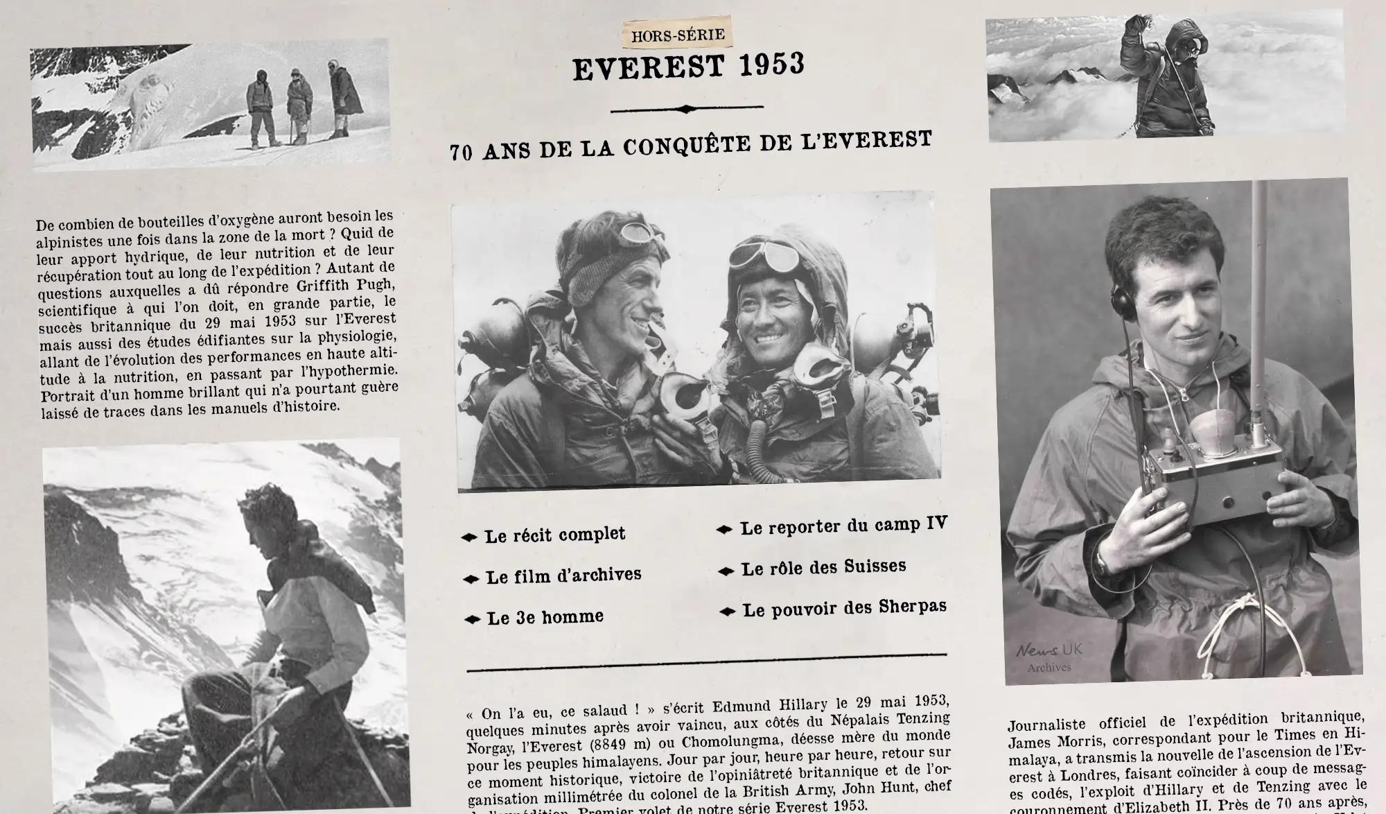 HORS-SÉRIE] Les 70 ans de la conquête de l'Everest