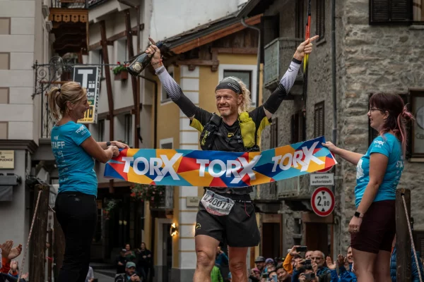 Sébastien- Raichon arrivée Tor des glaciers 2023