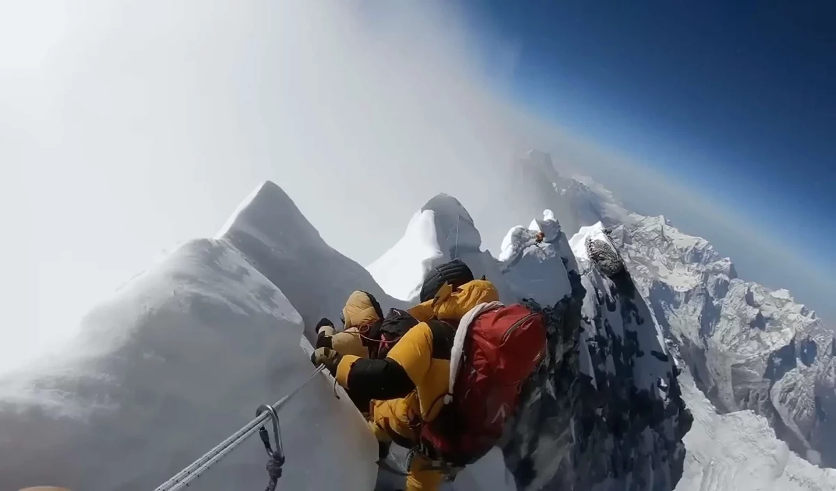 Crête sommitale Everest