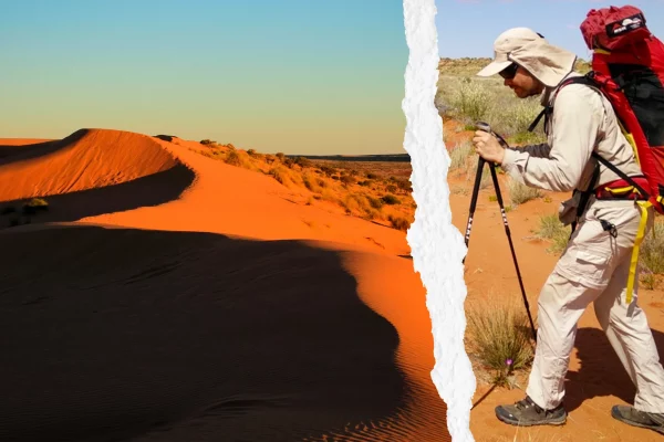 Louis-Philippe Loncke désert Simpson Australie