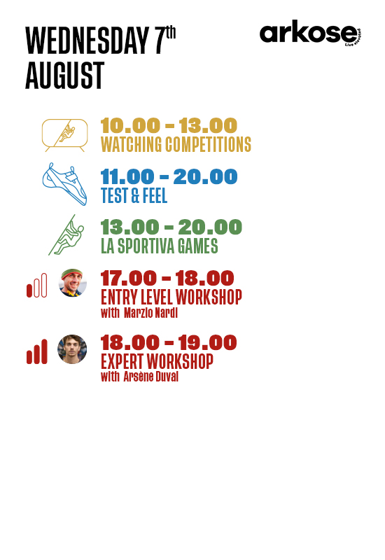 Programme maison La Sportiva - mercredi