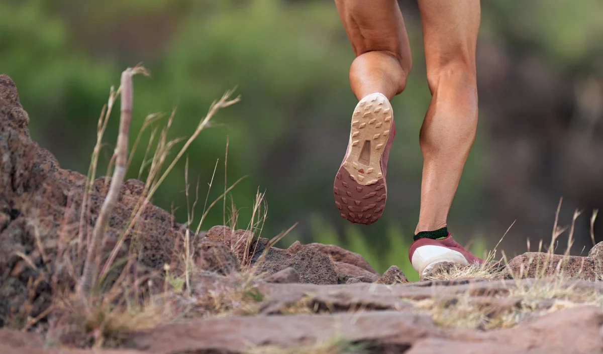 trail running entorse cheville