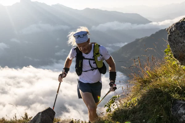 Sébastien Raichon sur la Swiss Peaks