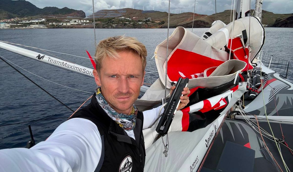 Maxime Sorel abandon Vendée Globe Madère