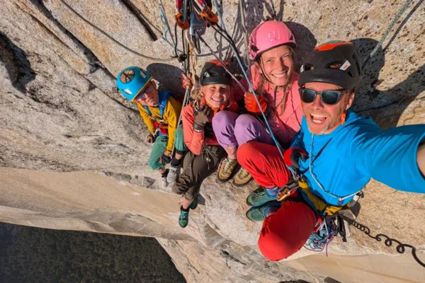 Leo Houlding en famille au Yosemite