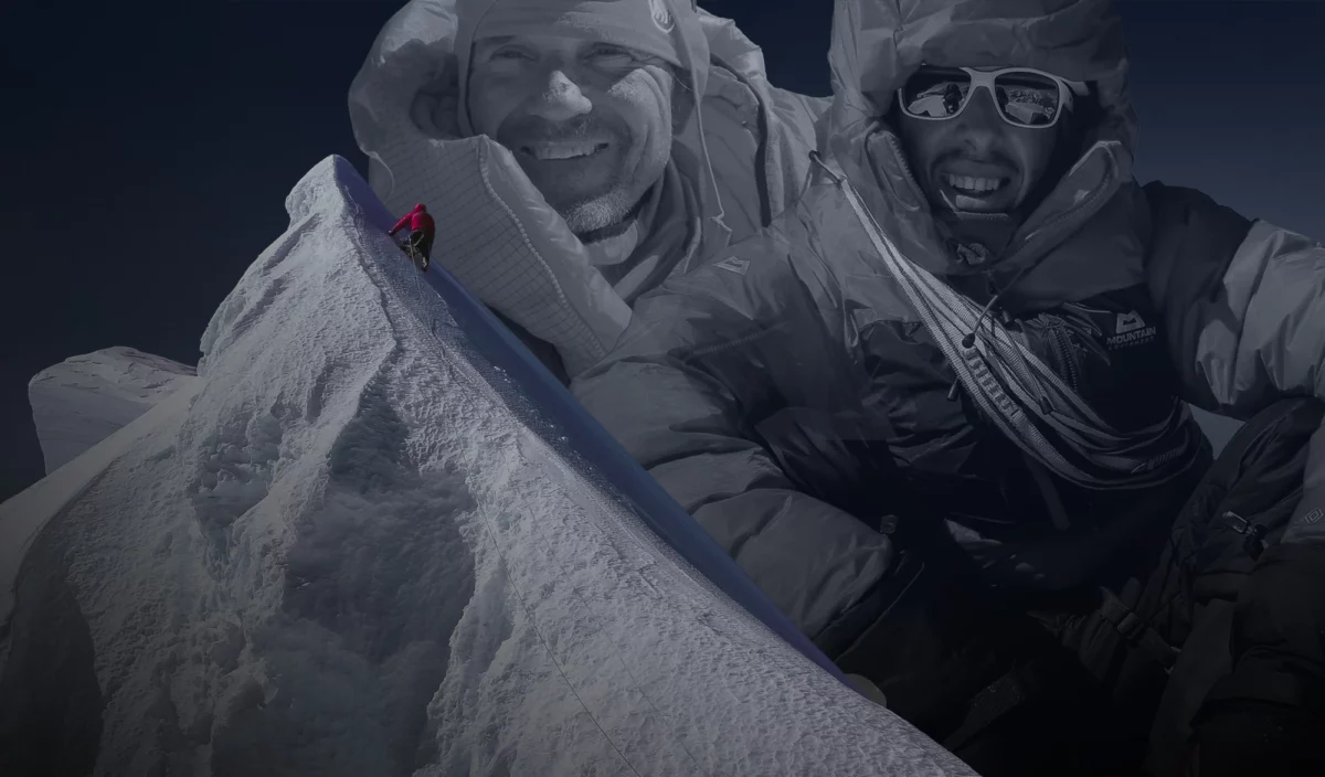 Marek Holeček & Ondra Huserka Langtang Lirung