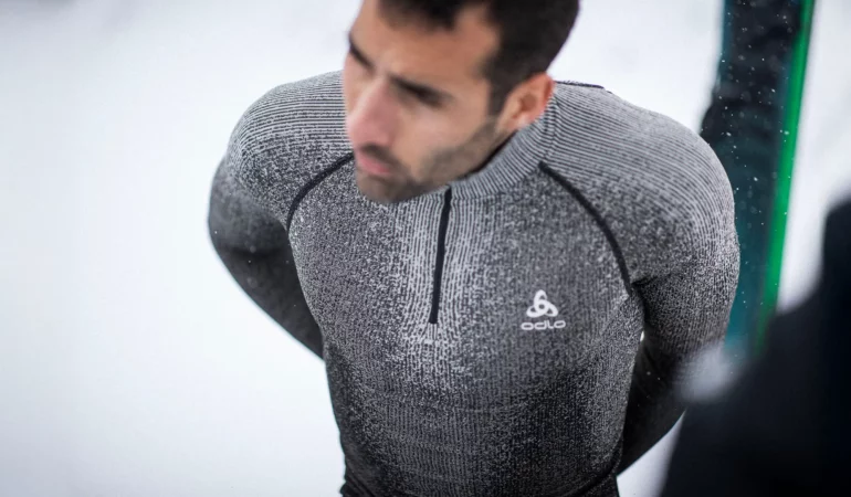 Martin Fourcade baselayer Odlo