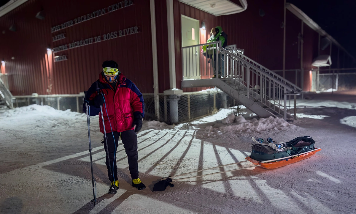 Guillaume Grima Yukon Arctic Ultra