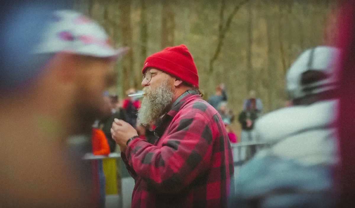 Barkley Marathons Start Laz cigarette